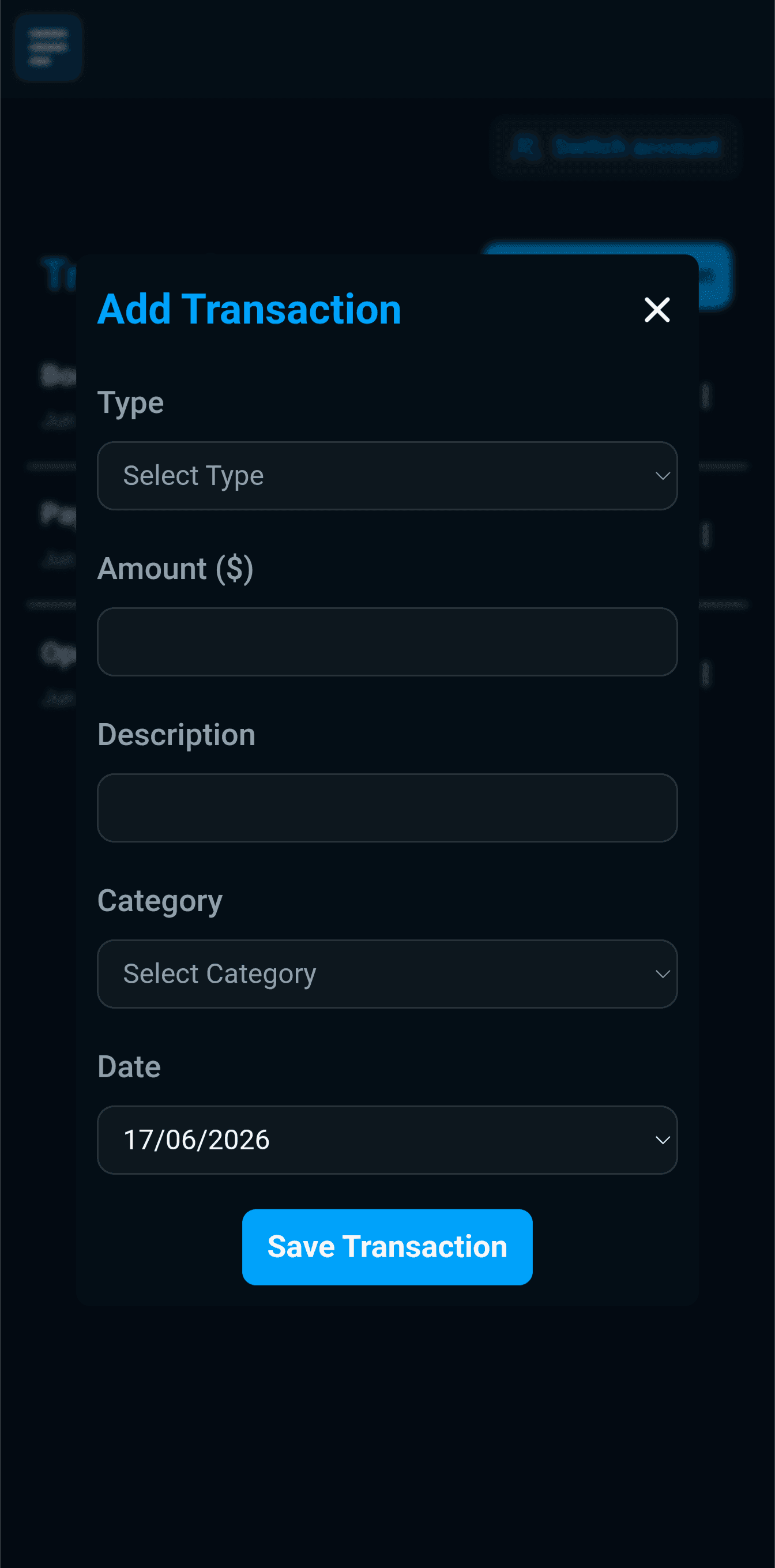 3. Track Transactions